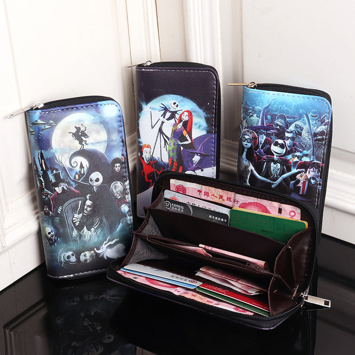 Wholesale Cartoon Nightmare Wallet Christmas Monster   Children' s Boys Coin Purse