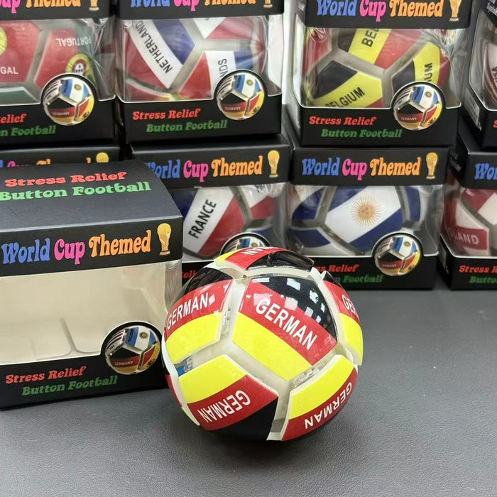 Wholesale 2026 Press Light Soccer Stress Toy Keychain Boutique Gift MOQ: 2