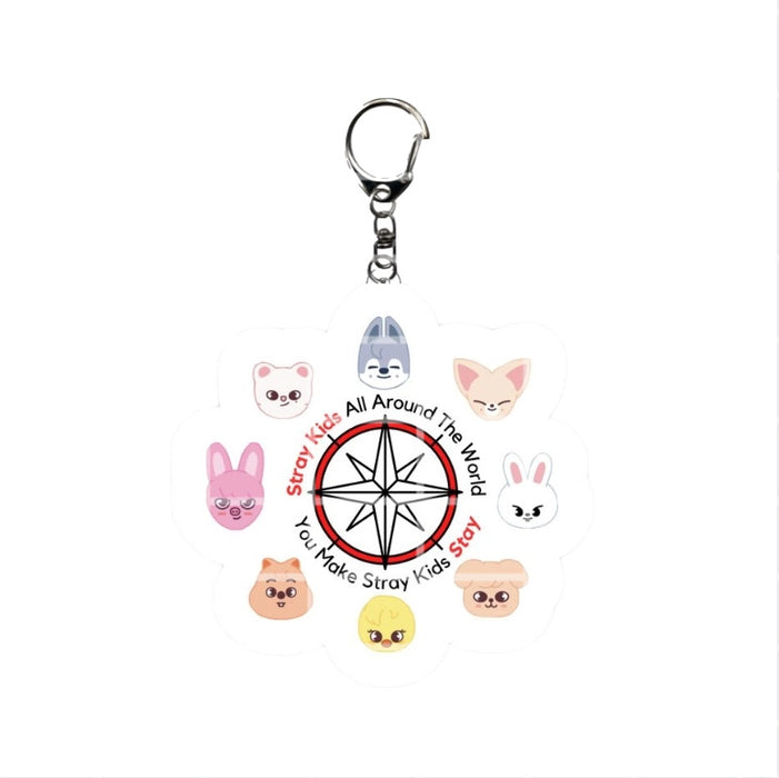 Wholesale Cartoon Acrylic Doll Keychain JDC-KC-MD001