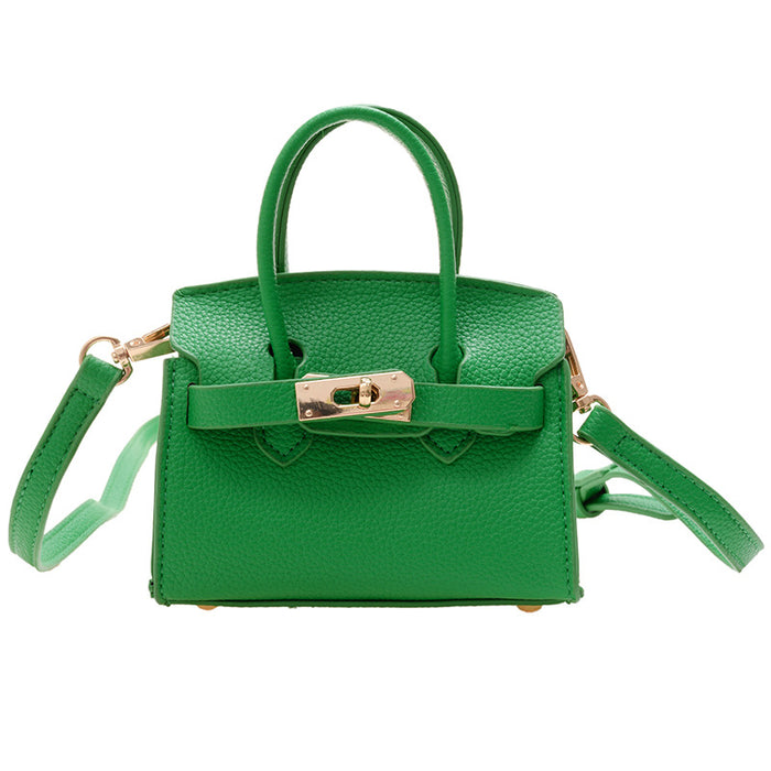 Wholesale PU New Candy Color Mini Birkin Bag  JDC-SD-YuanDuo013