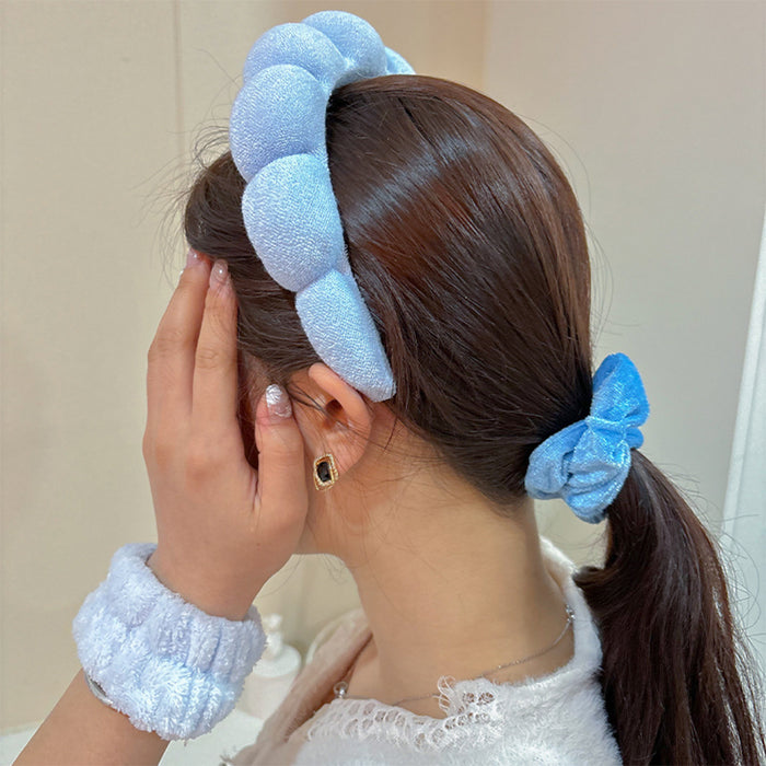 Wholesale Candy Color Cloud Set Fabric Headband JDC-HD-ChaoXuan002