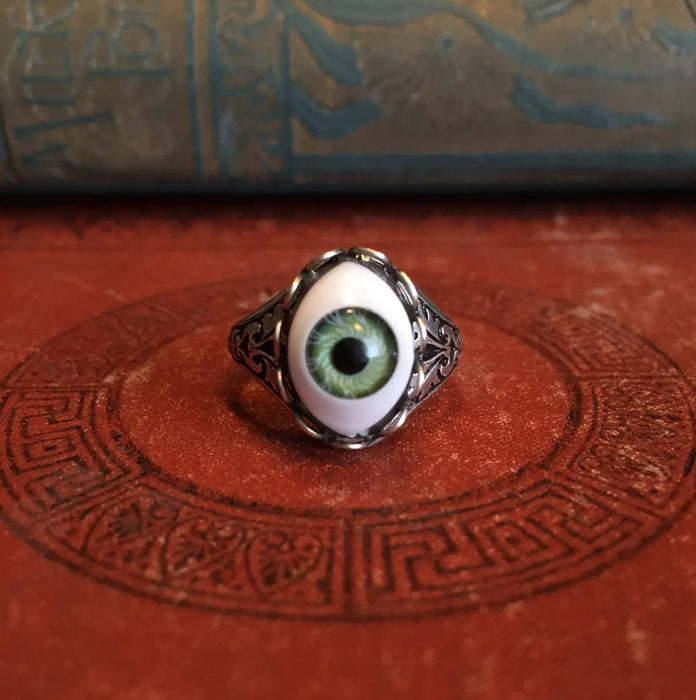 Wholesale Cat' s eye stone alloy cast men' s ring