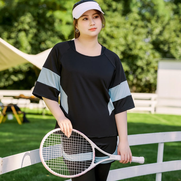 Wholesale Sports swimsuit women's three piece loose pants hot spring