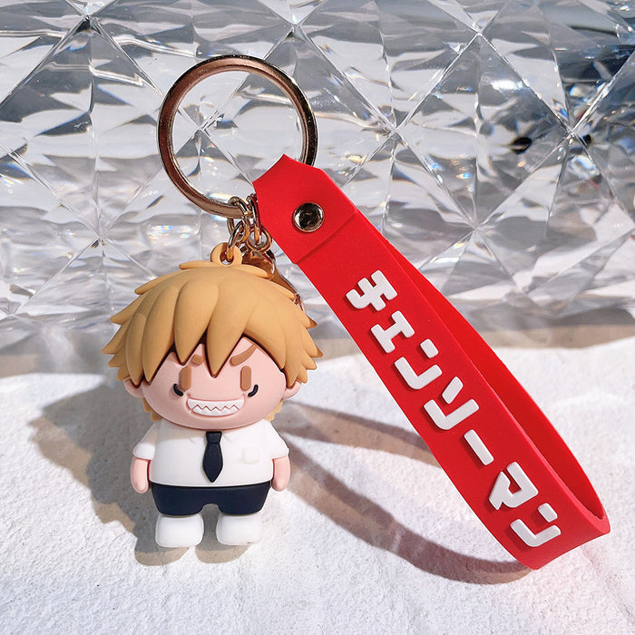 Wholesale Cartoon Doll PVC Keychain JDC-KC-Qiwei003