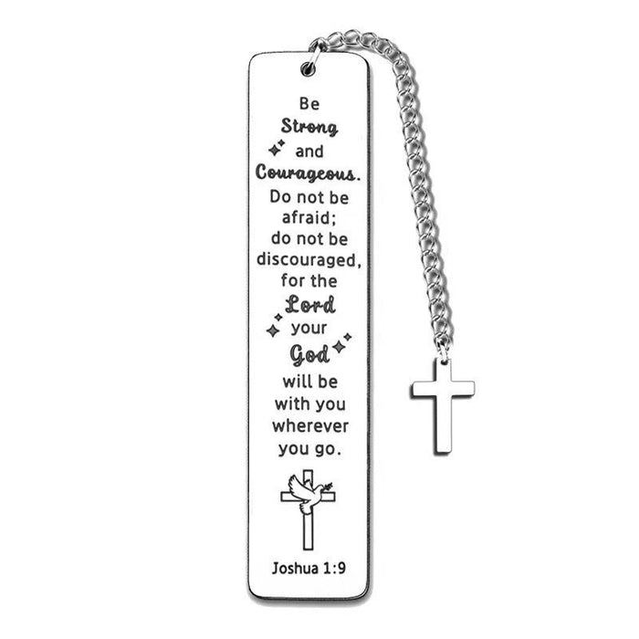 Wholesale Stainless Steel Frosted Bookmark JDC-BM-TangMumao001