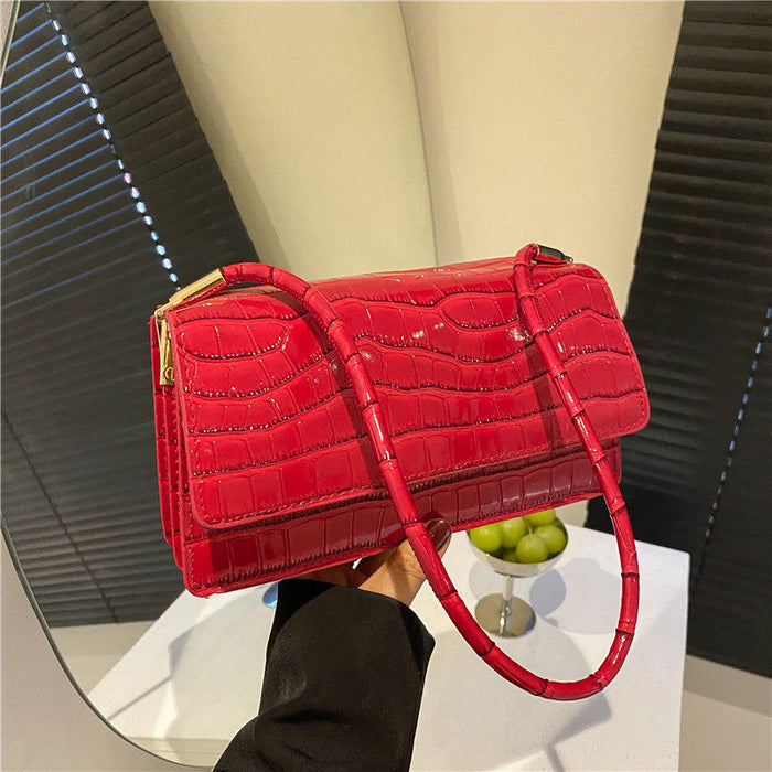 Wholesale Shoulder Bag PU Stone Texture Candy Color JDC-SD-XXH007