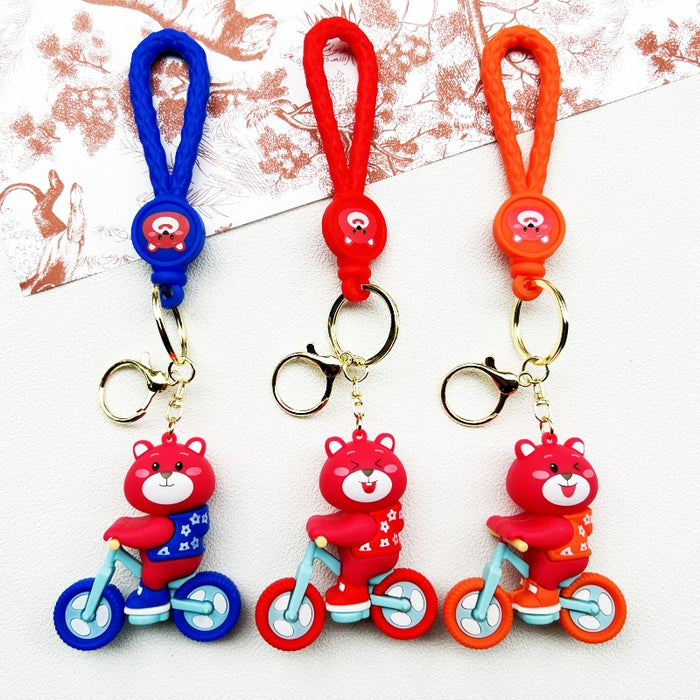 Wholesale PVC Cartoon Doll Keychain JDC-KC-WuYi031