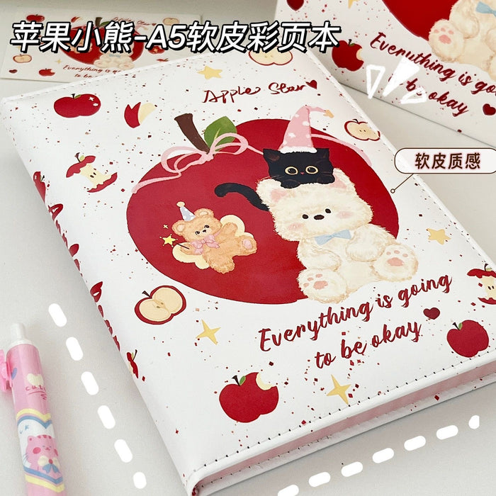 Wholesale Bear PU Leather Notebook Stylish Journal Writing Gift Boutique