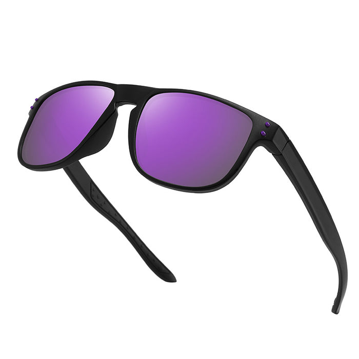 Wholesale Men's and Women's Outdoor Sports Polarized Sunglasses, Anti-Uv Driving Sunglasse  Rivet Style Casual Glasses