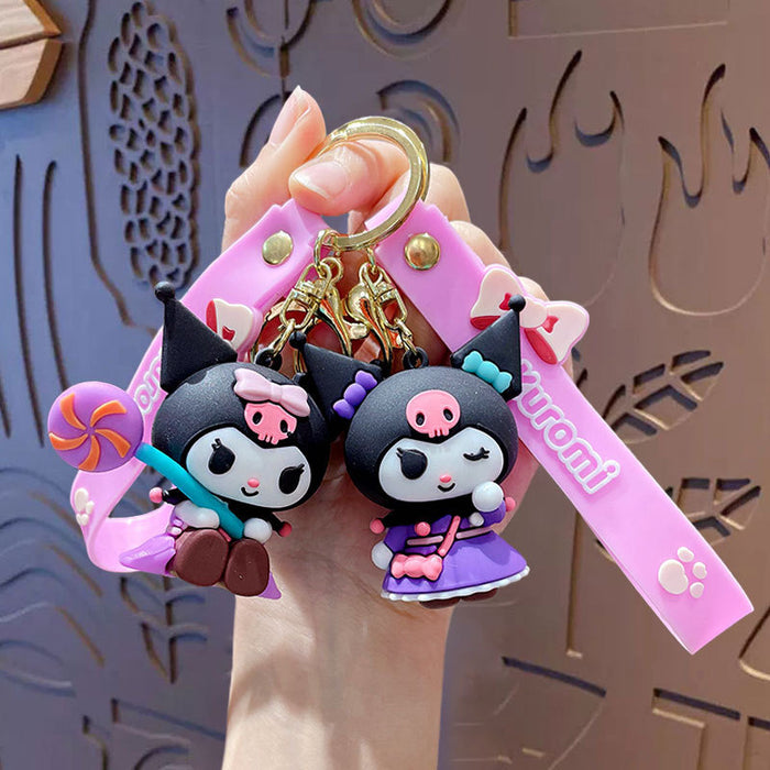 Wholesale PVC Cute Cartoon Doll Keychain JDC-KC-NLu007