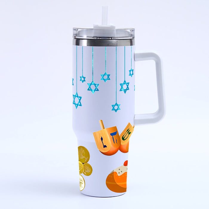 Wholesale 40oz Hanukkah Stainless Steel Thermos Cup