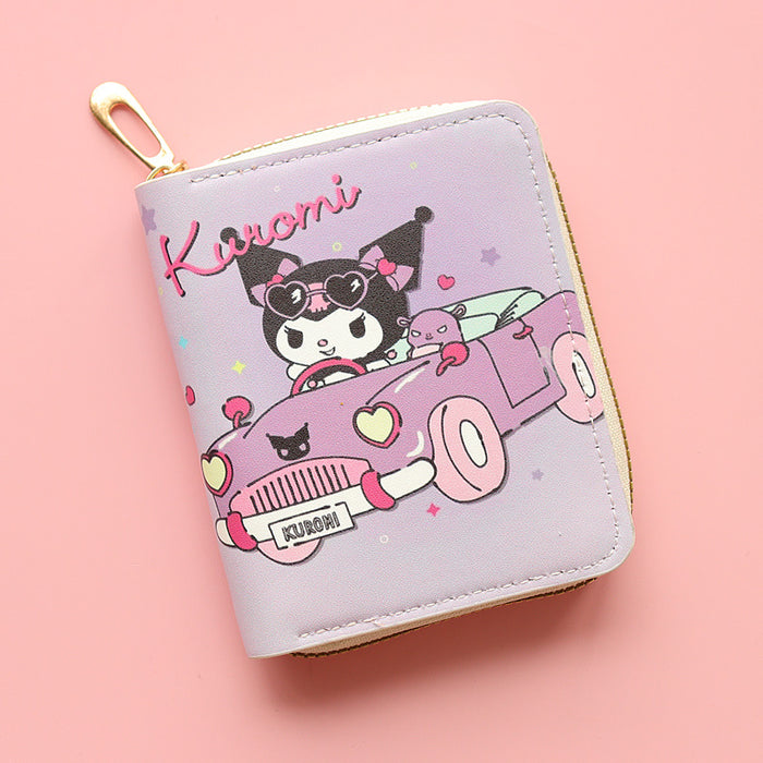 Wholesale PU Cartoon Printing Zipper Coin Purse JDC-WT-Jumei003