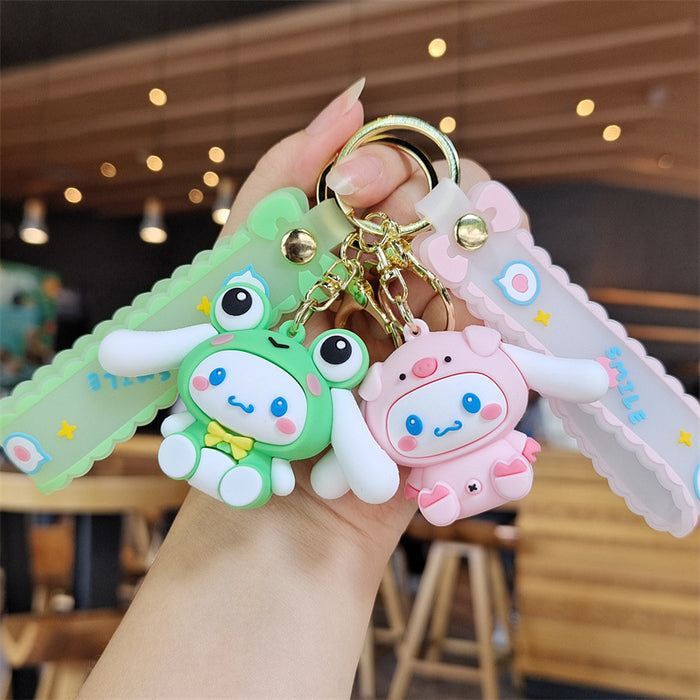 Wholesale Silicone Cartoon Doll Keychain JDC-KC-MingT115