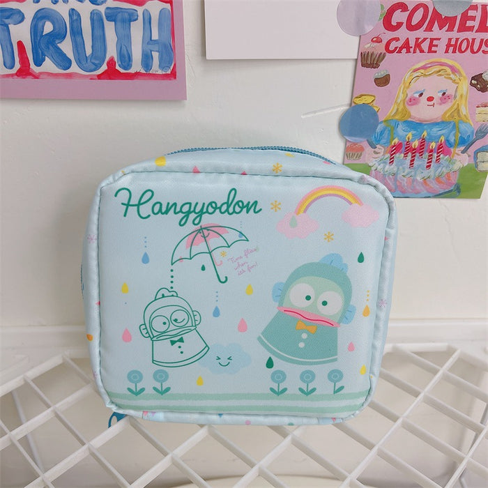 Wholesale Cotton Sanitary Napkin Storage Bag Portable Large Capacity Storage Bag (S) JDC-CS-YC003