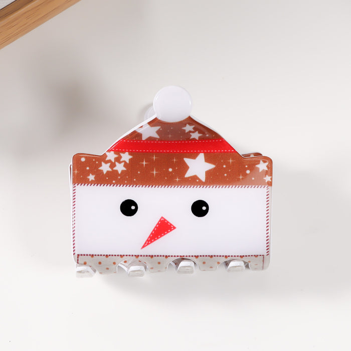 Wholesale Cute Christmas Claus Jewelry Headwear Grab Clip Hairpin