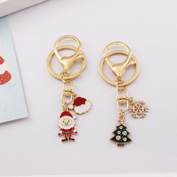 Wholesale Christmas Keychains JDC-KC-QiChen004