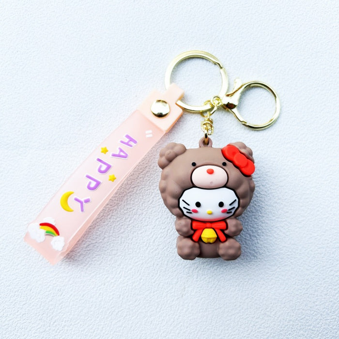 Wholesale PVC Cartoon Doll Keychain JDC-KC-WuYi216