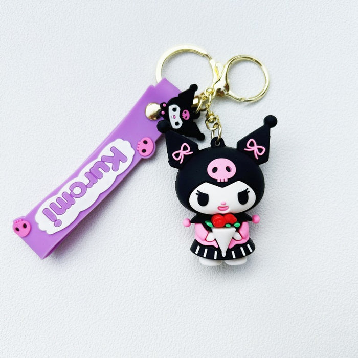 Wholesale PVC Cartoon Doll Keychain JDC-KC-WuYi045