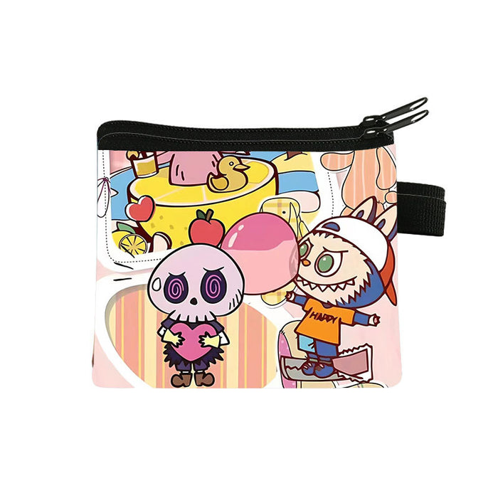 Wholesale Children's Coin Purse Portable Printed Student Card Holder Coin Key Polyester Wallet JDC-WT-Changs003