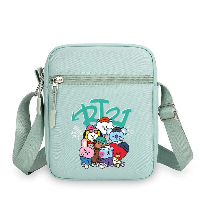 Wholesale Trendy Cartoon Print PVC Small Shoulder Bag For Women Lightweight Casual Fashion Accessory