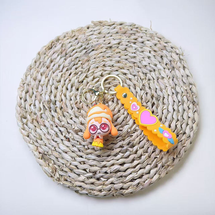 Wholesale Cute Cartoon 3D Keychain Pendant PVC Bag Charm Backpack Accessory Party Gift