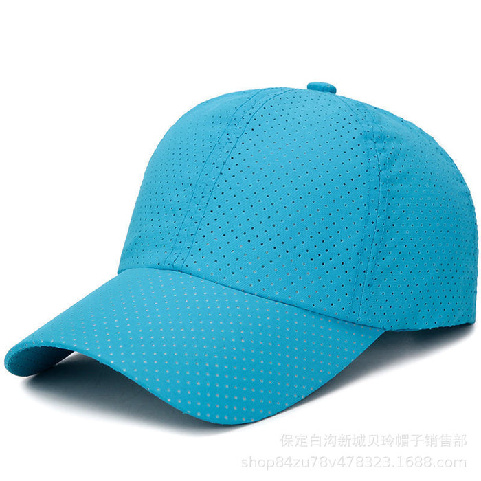 Wholesale Hat quick drying baseball cap with mesh breathable sun protection and sunshade cap