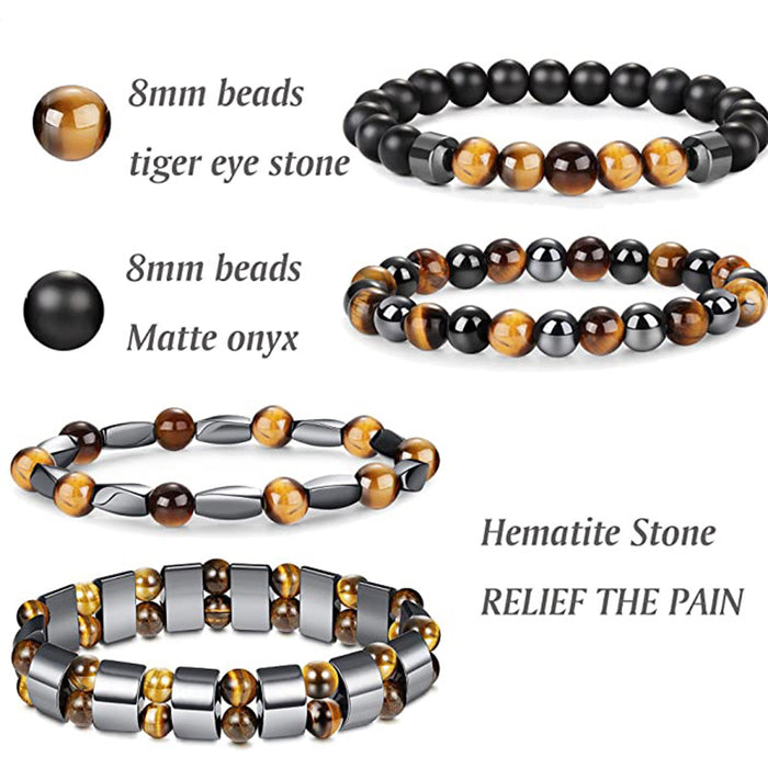 Wholesale Tiger's eye Beaded Bracelet JDC-BT-LongR010