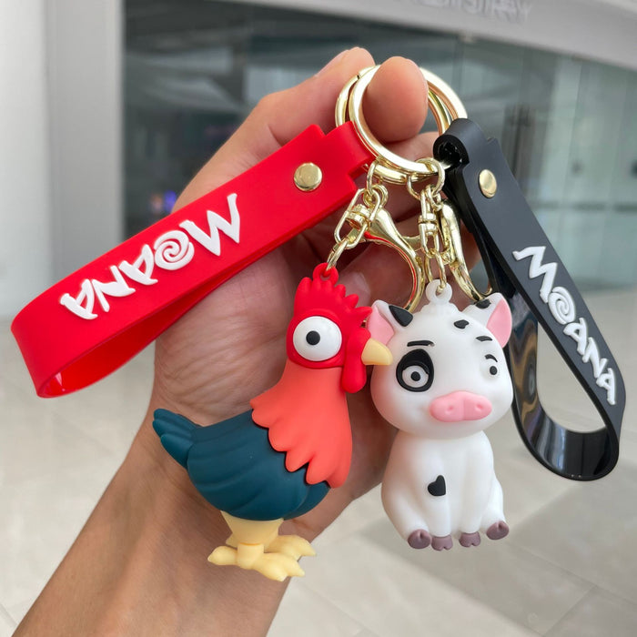 Wholesale Keychain Bag Pendant Cartoon Doll Car Keychain Doll Machine