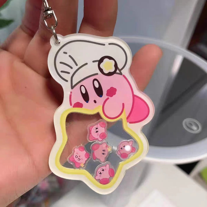 Wholesale Keychain Acrylic Decorative Bag Charm Small Accessories cartoon Keychain