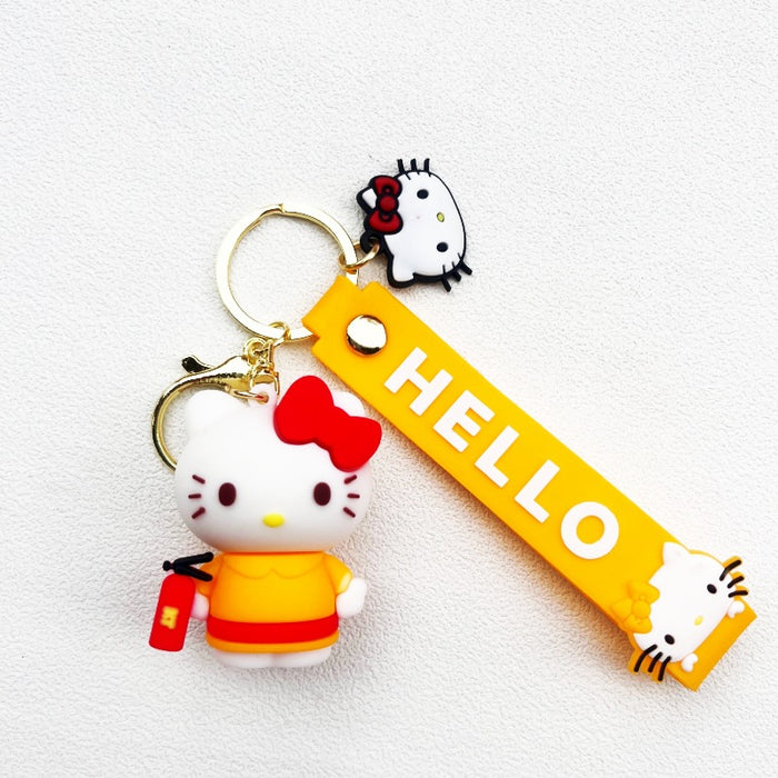 Wholesale PVC Cartoon Doll Keychain JDC-KC-ChuC044