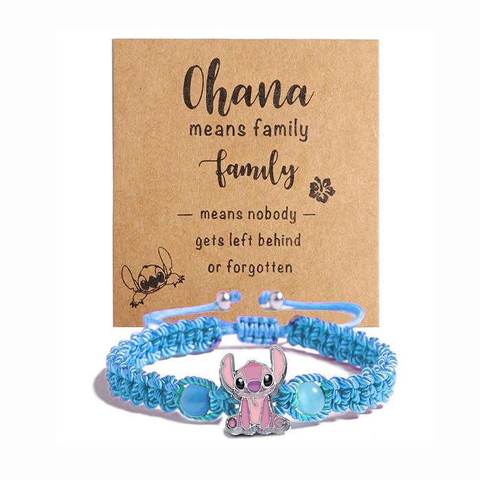Wholesale Cute blue cartoon Miyuki bracelet