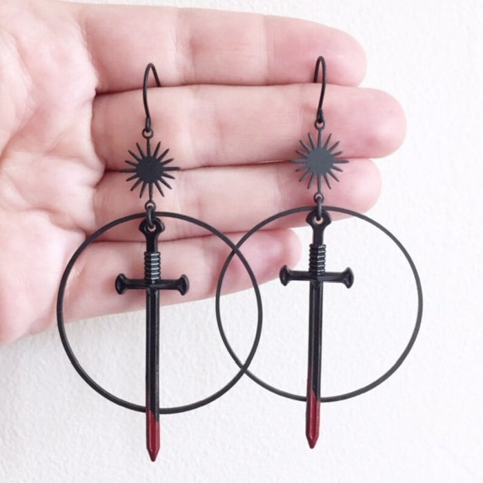 Wholesale Large circle earrings, exaggerated earrings, gift hanging, batch