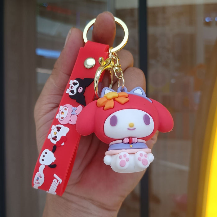 Wholesale  Cartoon Keychain School Bag Hanging  Dropping Doll  Pendant Small Gift