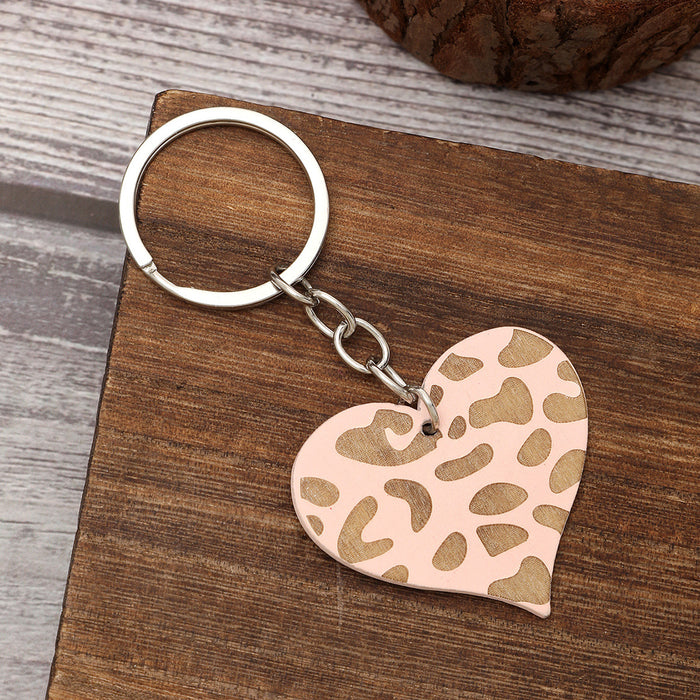 Wholesale Western Style Wooden Keychain JDC-KC-YiTian002