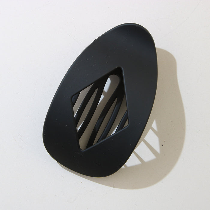 Wholesale Personalized fashion leopard print all-match flat duckbill hairpin diamond-shaped solid hairpin hair accessories headdress