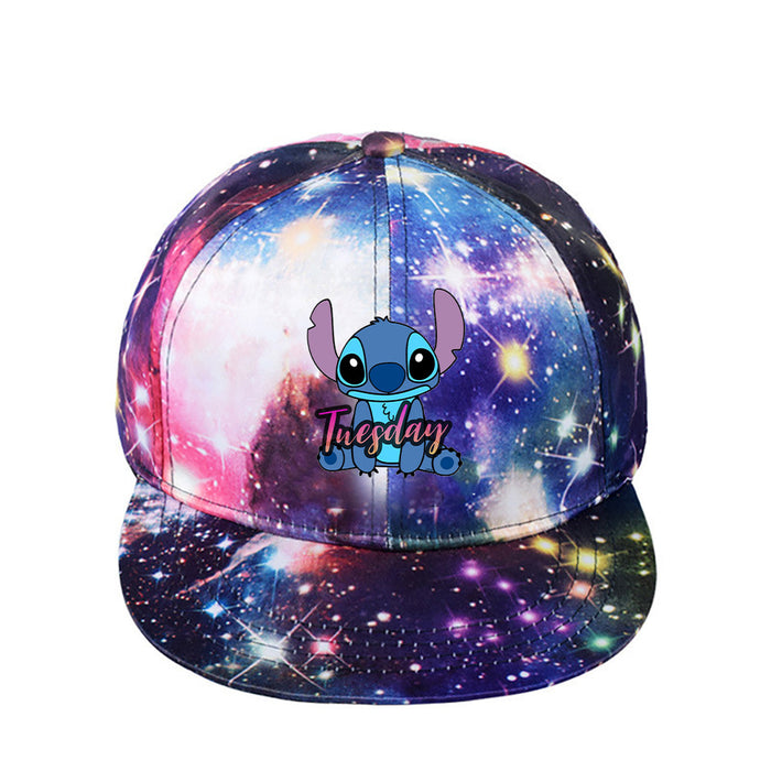 Wholesale Acrylic Cartoon Print Colorful Baseball Cap JDC-FH-WuDuomei003