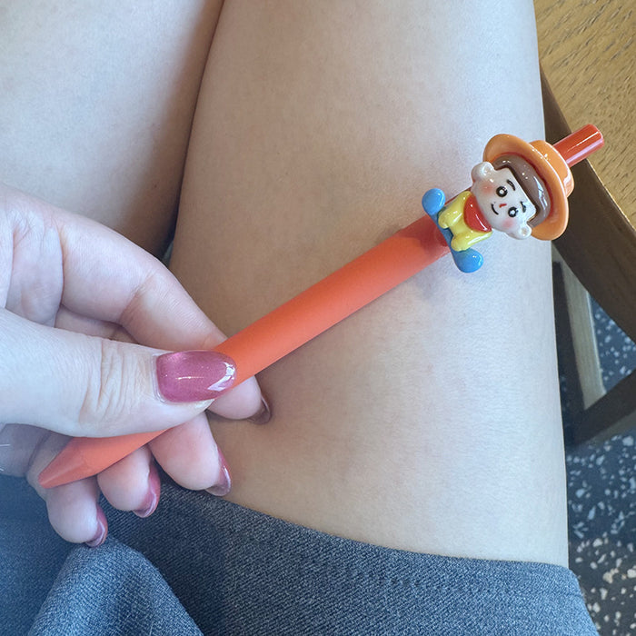 Wholesale Cute cartoon character student ballpoint pen