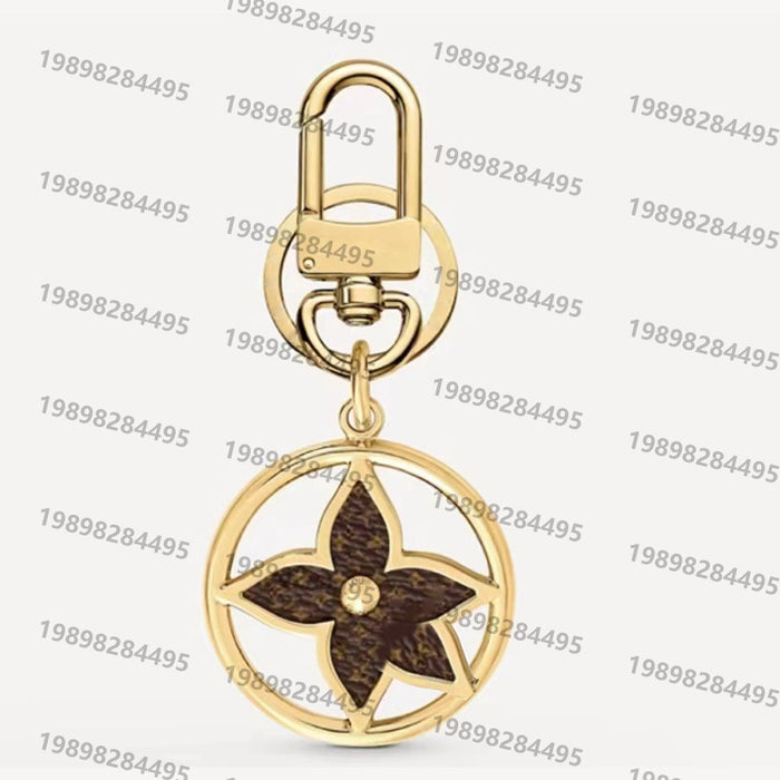 Wholesale Sunflower Letter Alloy Bag Pendant Keychain JDC-KC-LaoHuapi003