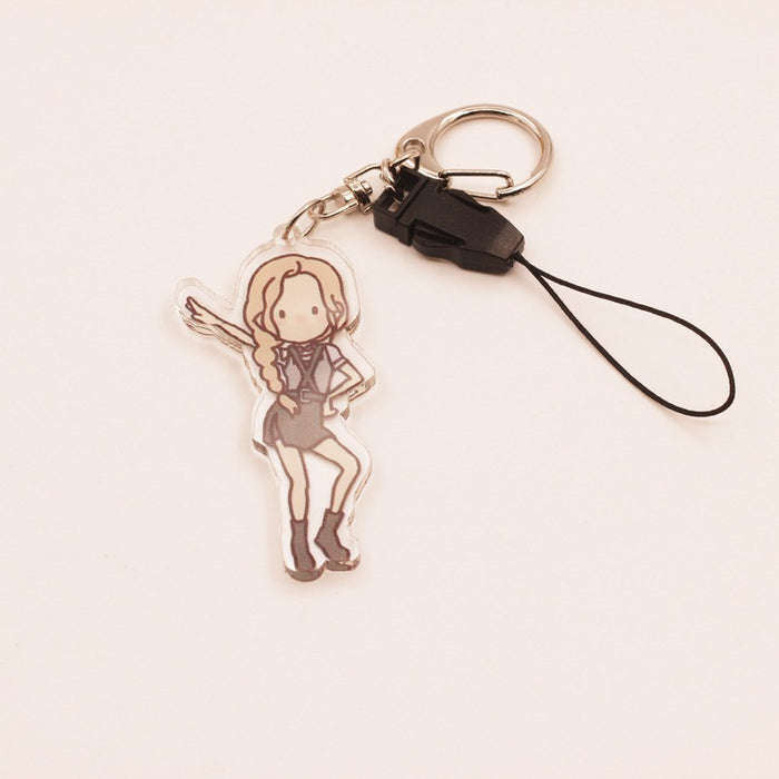 Wholesale Cartoon Acrylic Keychain JDC-KC-HanTian026