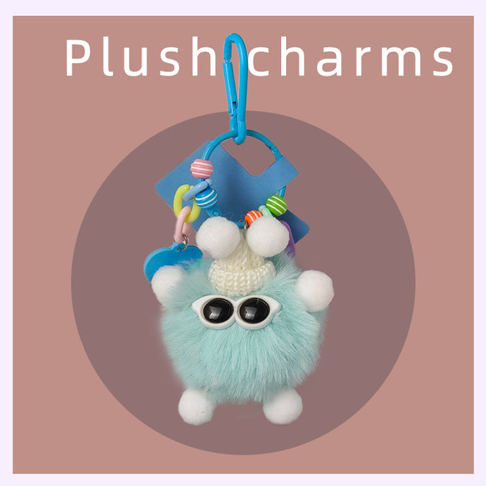 Wholesale Cute Plush Elf Bag Charm Pink Keychain Resale Accessory MOQ≥5