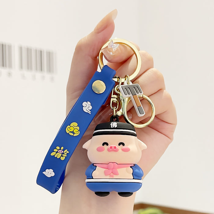 Wholesale PVC Cartoon Doll Keychain JDC-KC-MengXu001