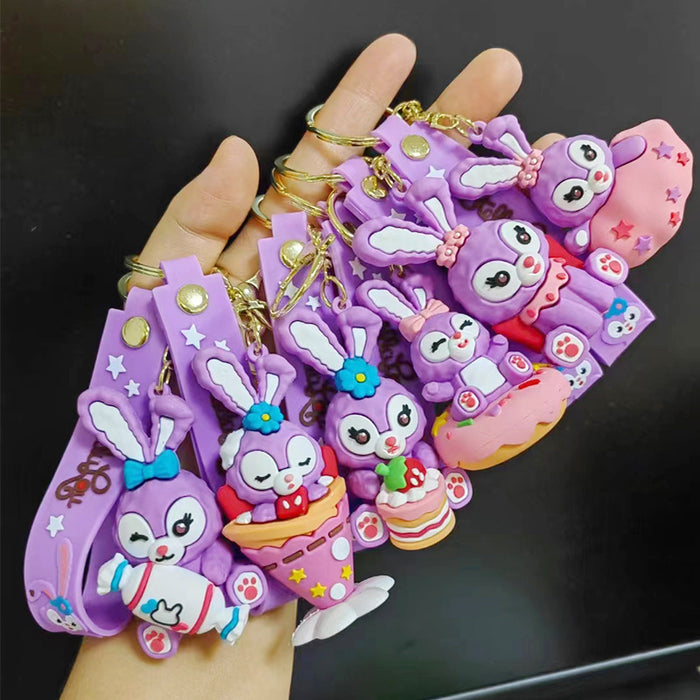 Wholesale PVC Cartoon Doll Keychain JDC-KC-YiChang007