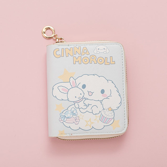 Wholesale Cute Printed Coin Purse Cartoon Animation Short Zipper Money Bag