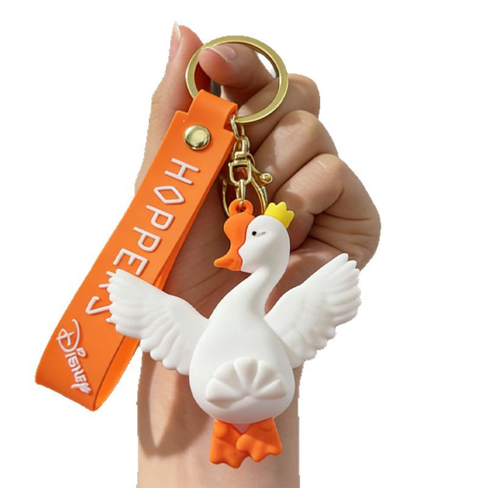 Wholesale Silicone PVC Keychain Bag Charm Beaver Hoppers Design Gift Accessory MOQ≥2