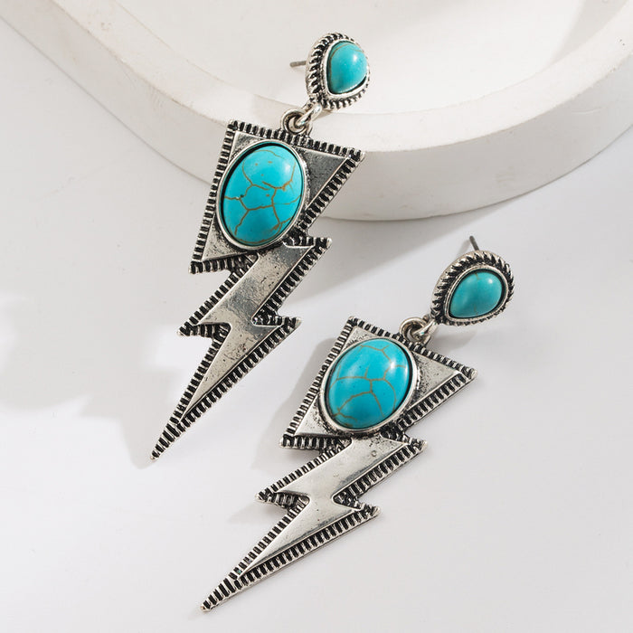 Wholesale Vintage Turquoise Statement Earrings
