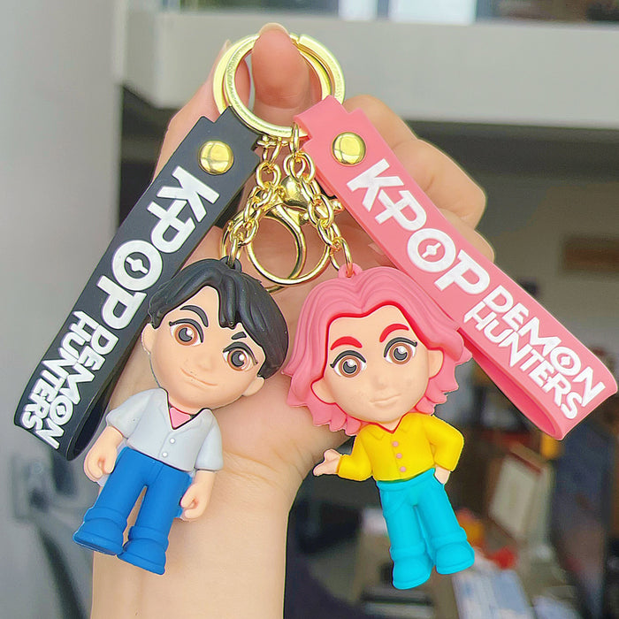 Wholesale KPOP Cute Cartoon Character Keychains