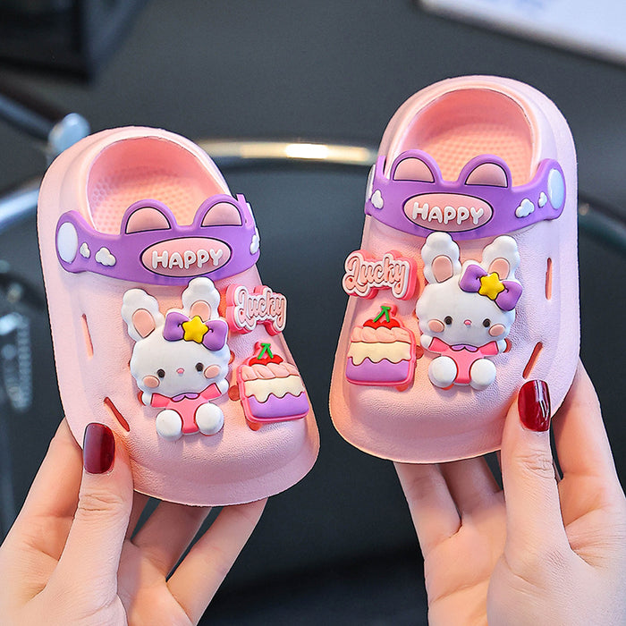 Wholesale Children's Cartoon Sandals Summer Indoor Soft-soled Infant Non-slip Slippers