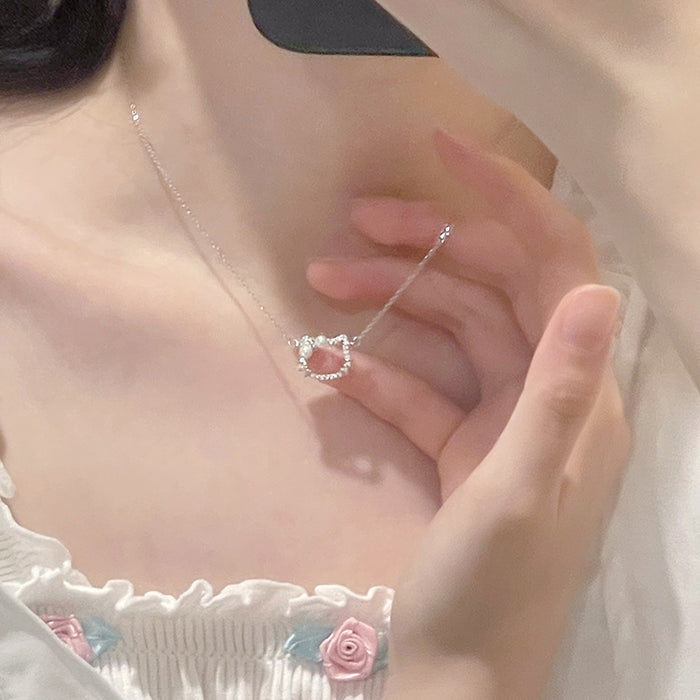 Wholesale Star Picking Bear Necklace Women's Star Chain Summer