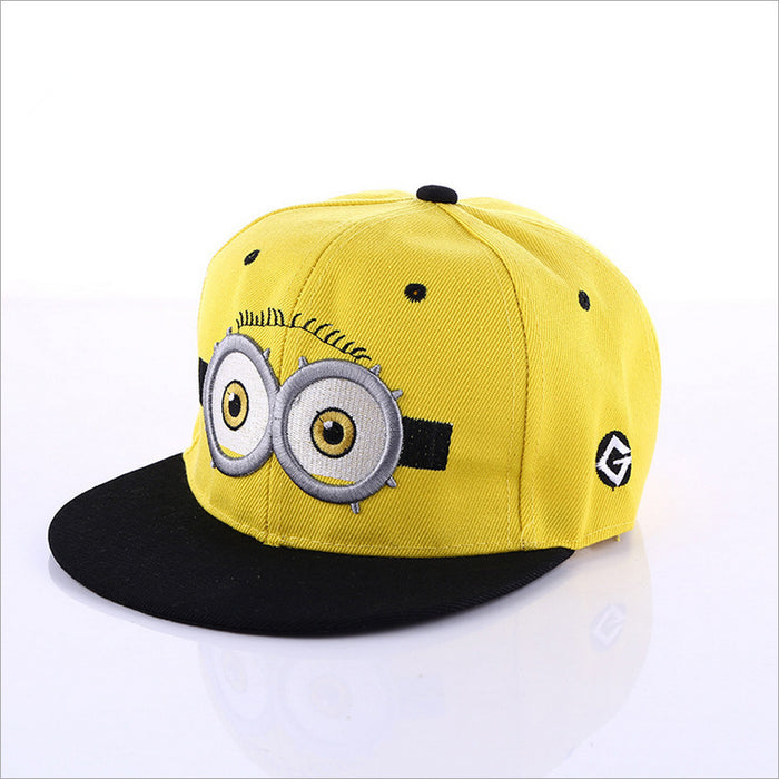 Wholesale Cartoon parent-child peaked cap men's baseball cap casual fashion sun hat women's hip hop all-match cartoon flat brim hat