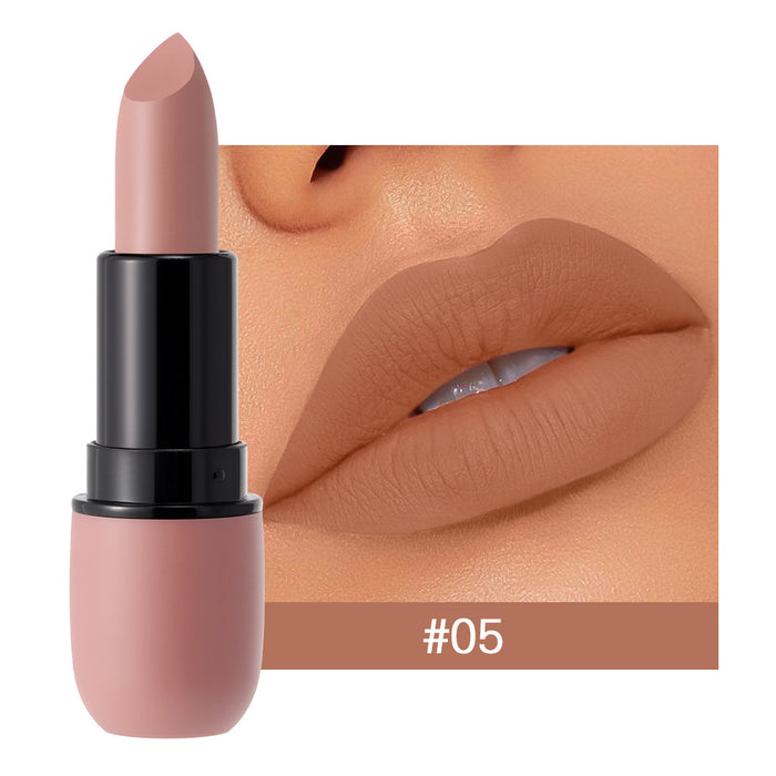 Wholesale Lipstick matte matte lipstick is not easy to touch cup waterproof lipstick set lipstick